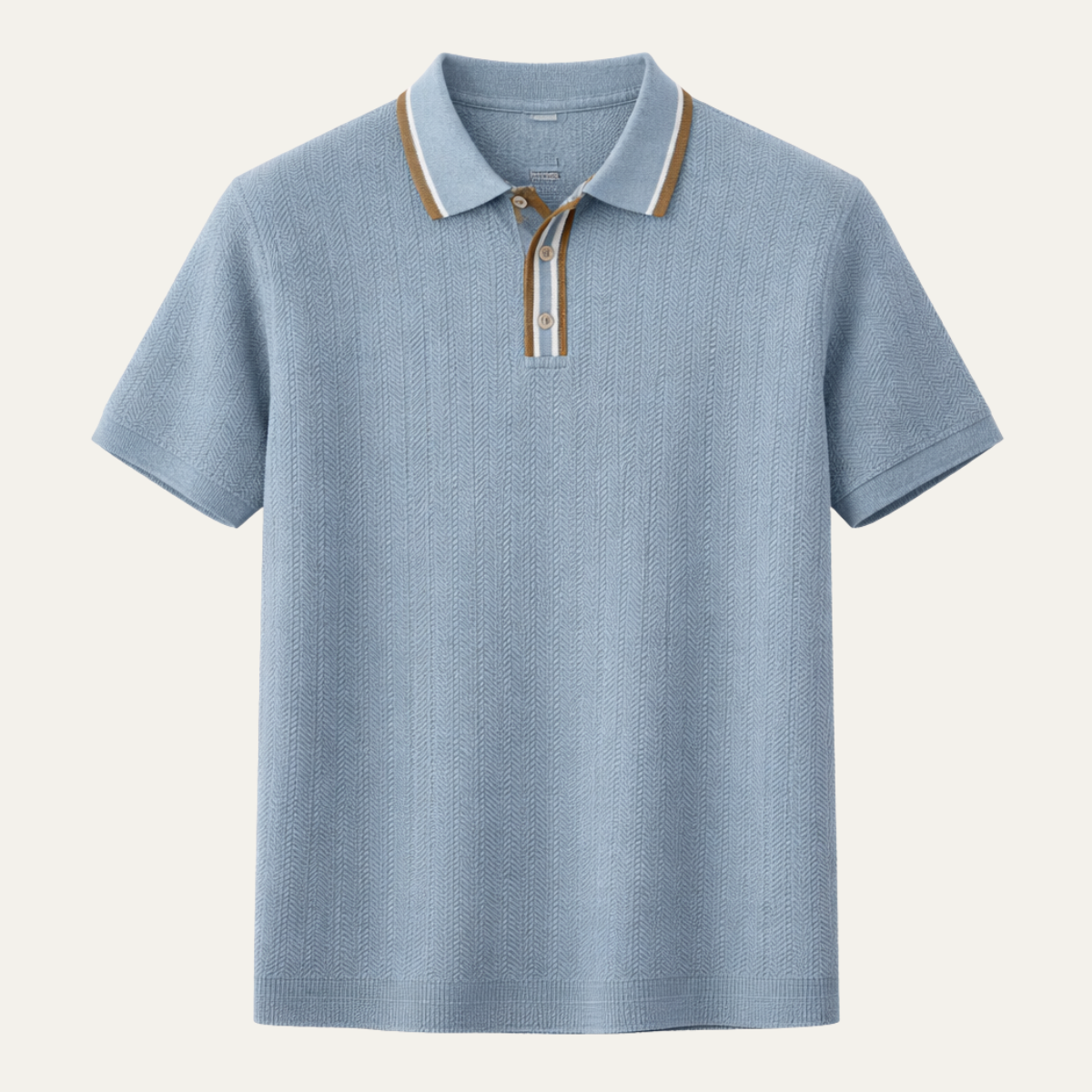 The Lorient Men’s Smart Casual  Knitted Polo Shirt