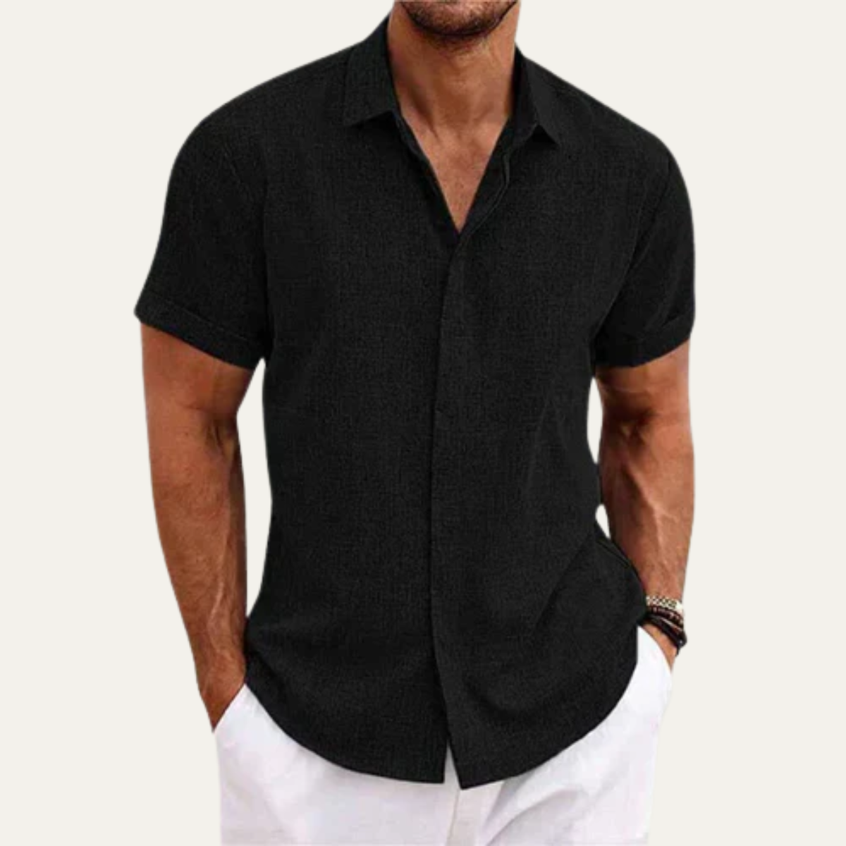 The Huntington Men’s Casual Summer Shirt