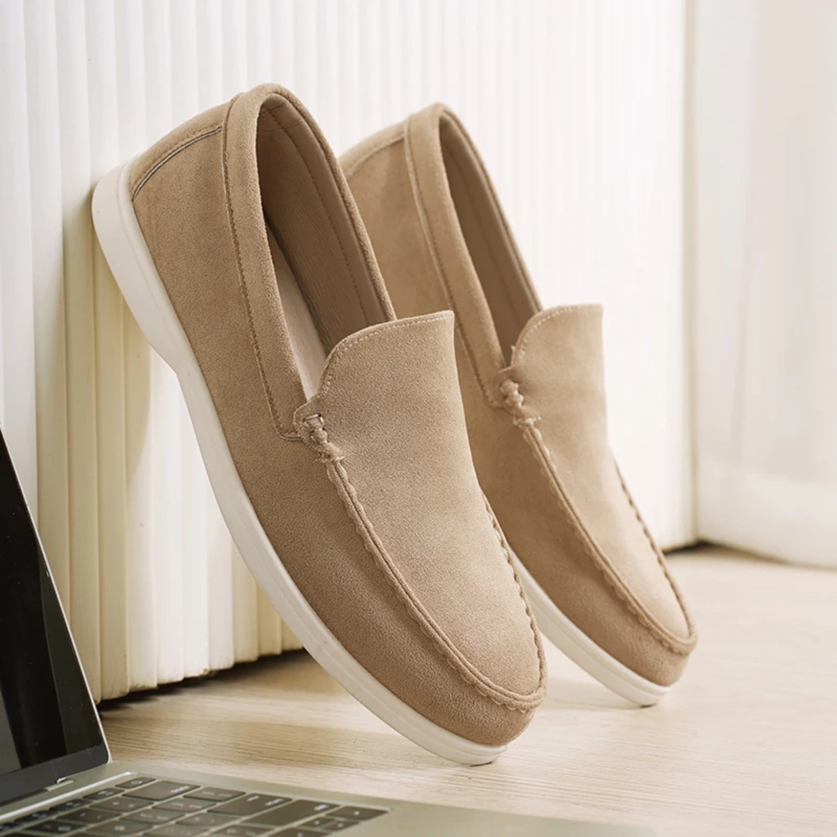 The Bondi Men’s Lightweight Slip On Casual Canvas Loafers