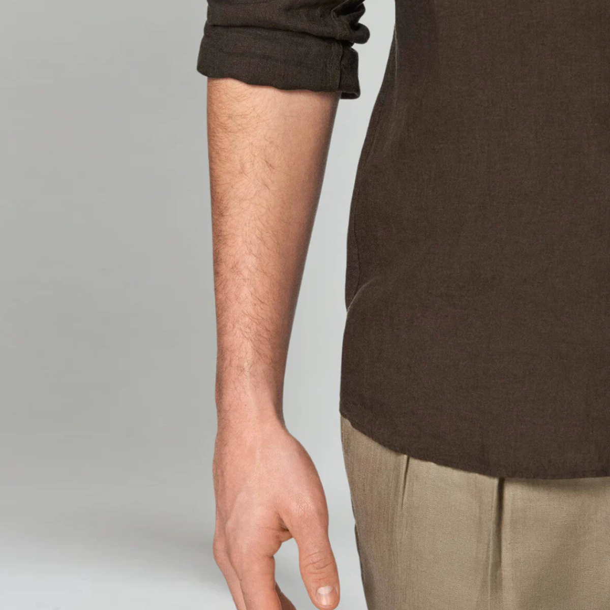 The Matera Men's Premium Linen Button Up Shirt
