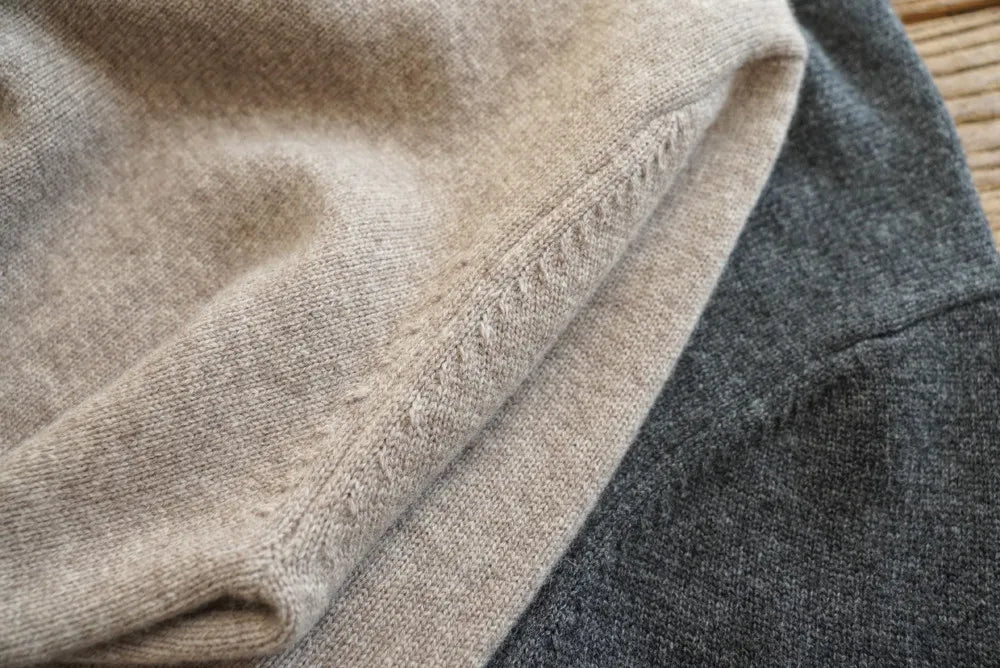 The Richmond Men's Button Neck Henley Knit Jumper
