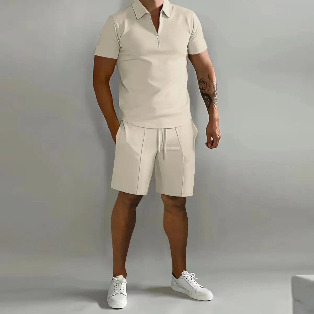 The Wentworth Men’s Summer Polo Shirt & Shorts Set