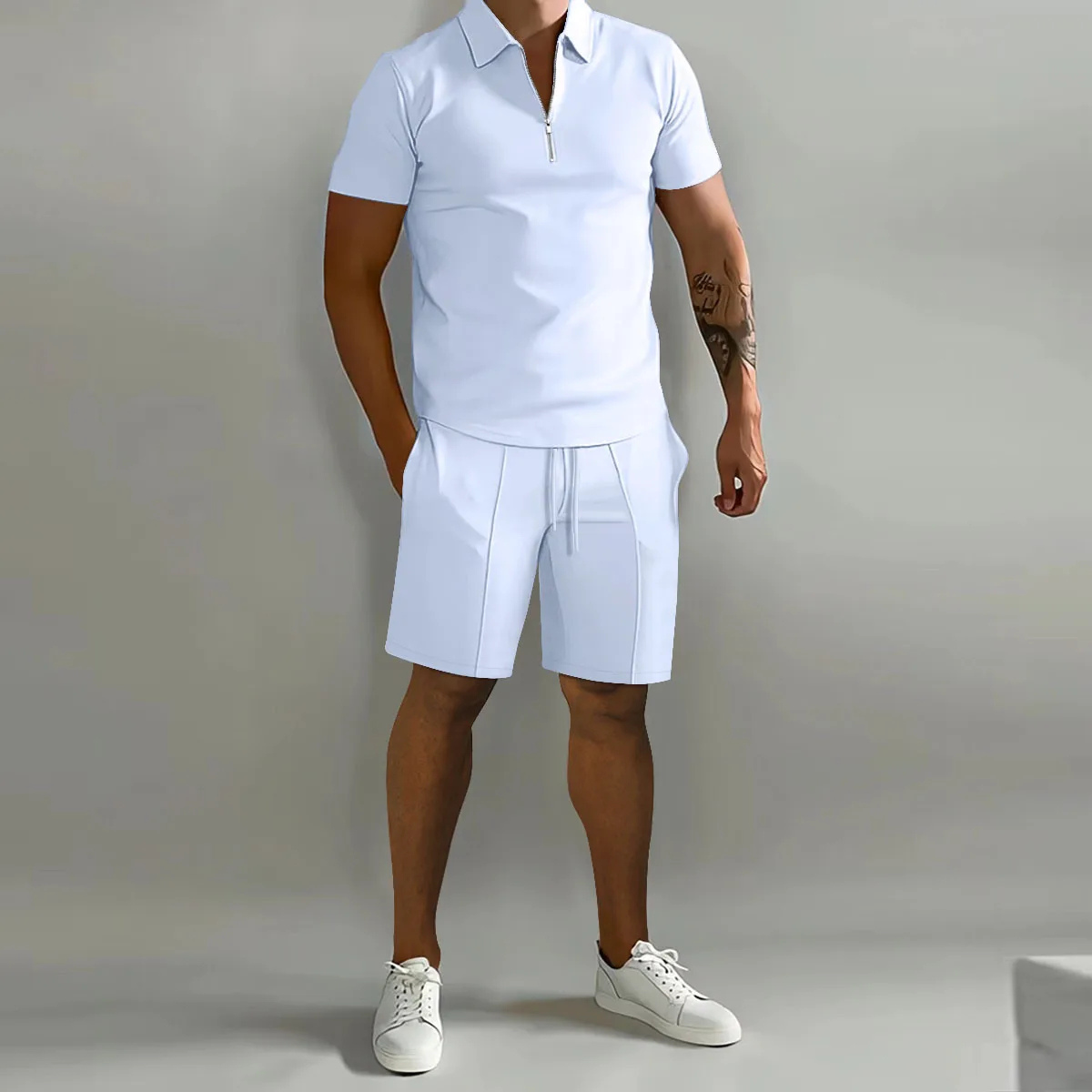 The Wentworth Men’s Summer Polo Shirt & Shorts Set