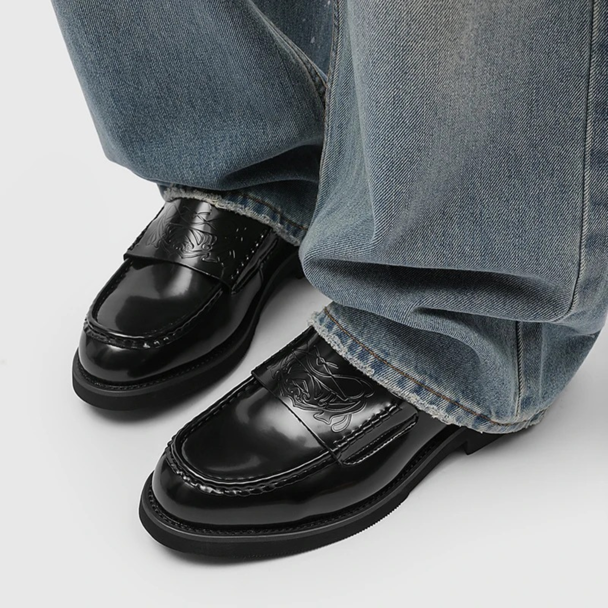 The Laglio Men’s Business Slip On Leather Dress Shoes