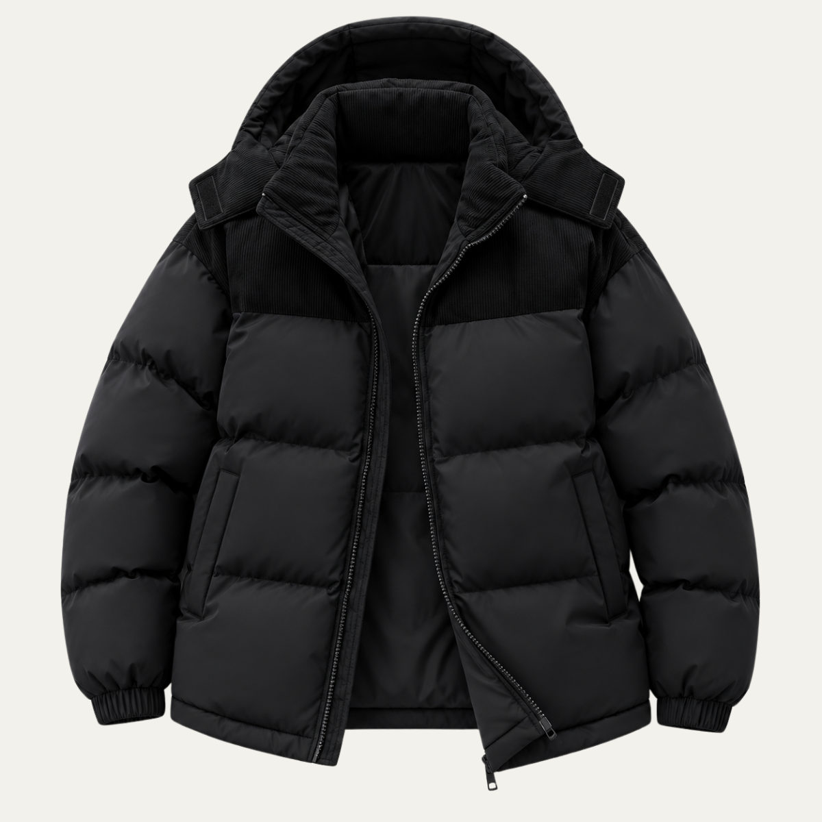 The Battersea Men's Warm Hooded Puffer Jacket