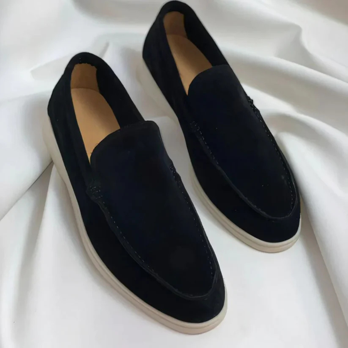The Edina Men's Premium Suede Slip On Loafers