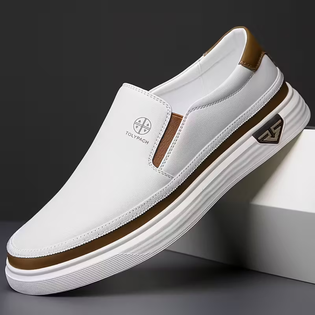 The Genova Men’s Lightweight Non Slip Casual Loafers