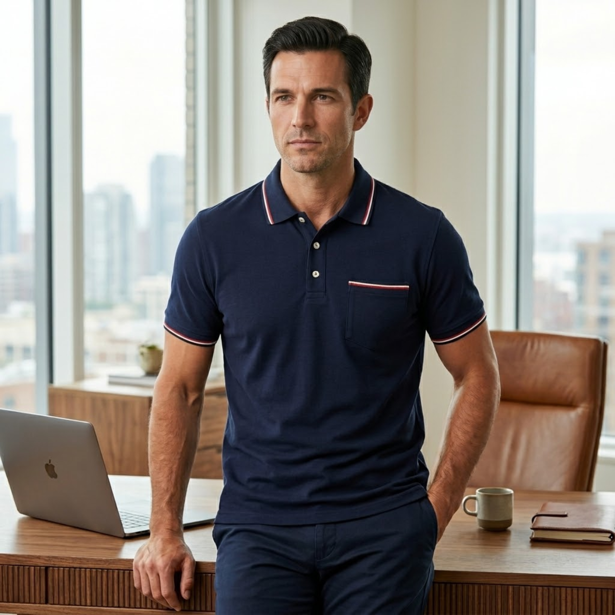 Men’s Smart Golf Polo Shirt