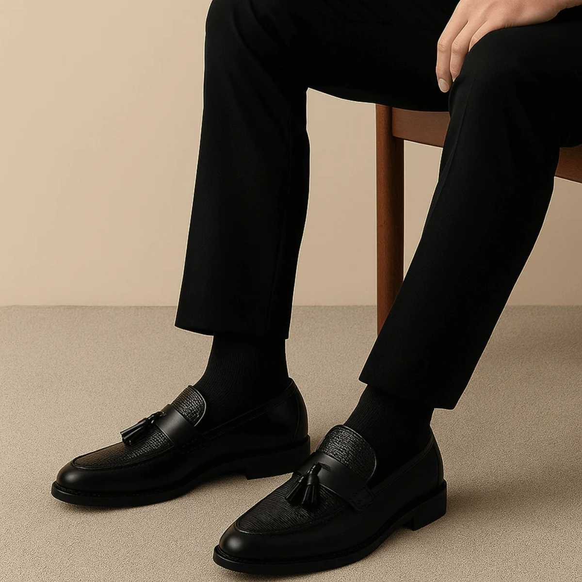 The Lexington Men’s Classic Tassel Faux Leather Loafers