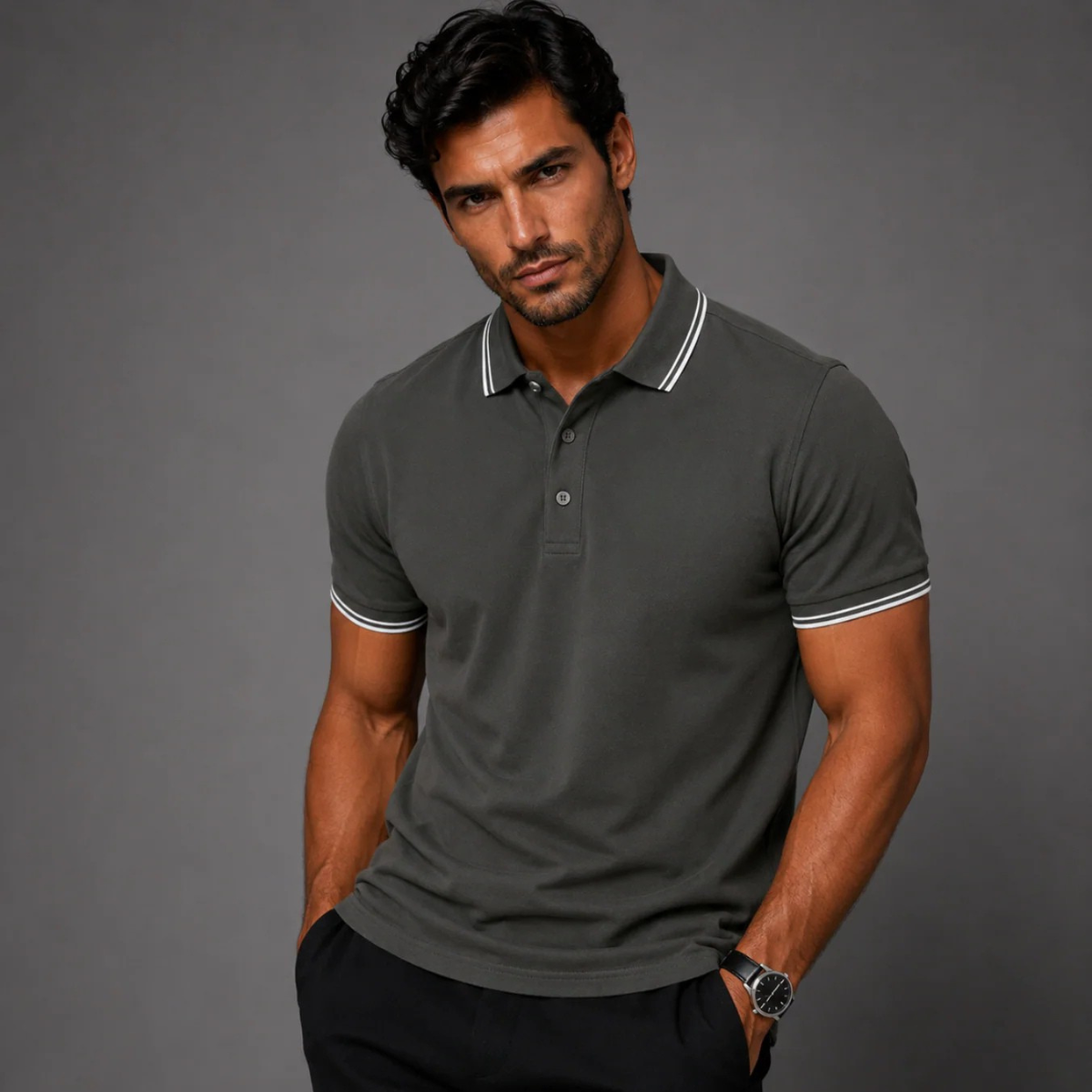 Men’s Smart Casual - Cotton Polo Shirt