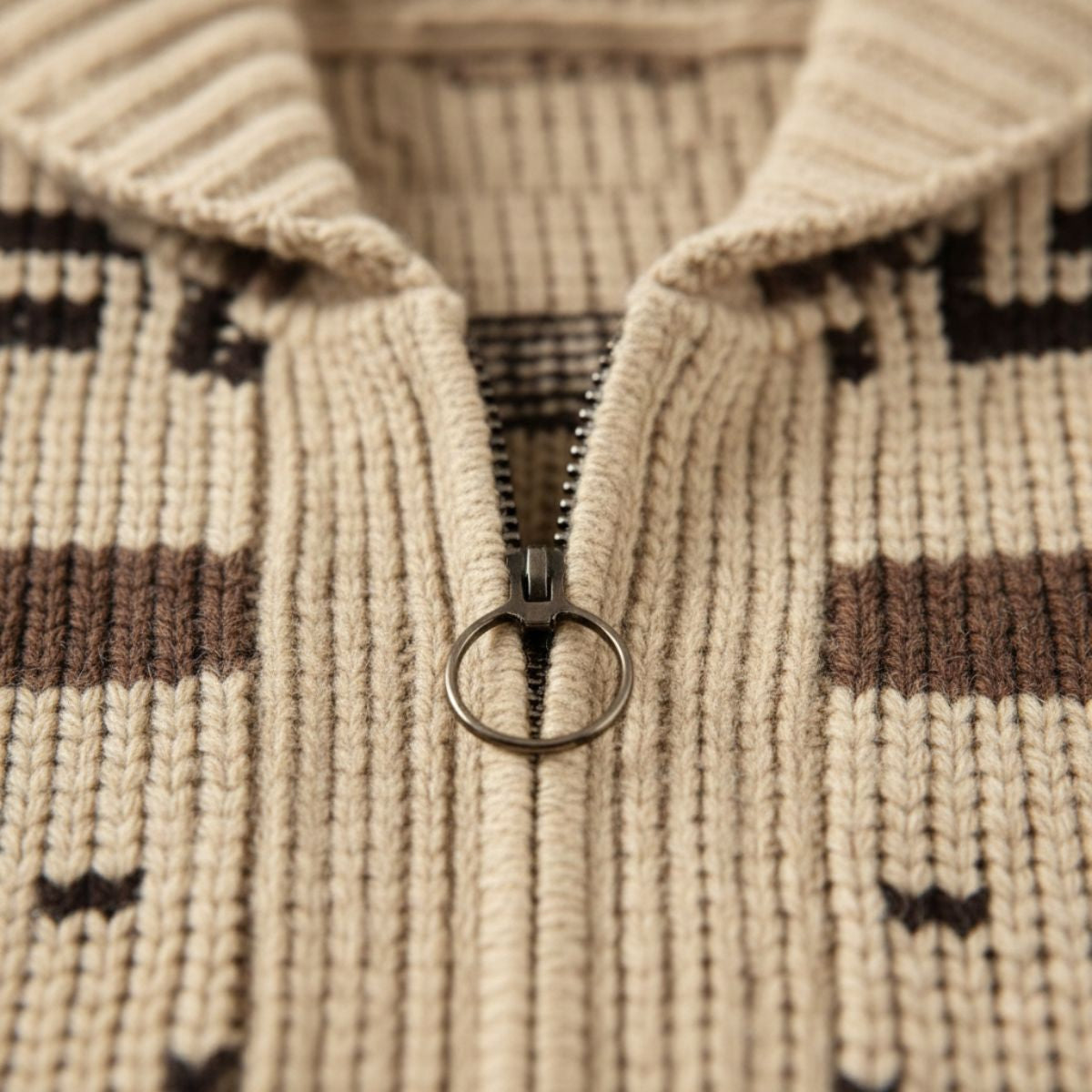 The Serravalle Men’s Button-Up Knit Cashmere Shawl Collar Cardigan