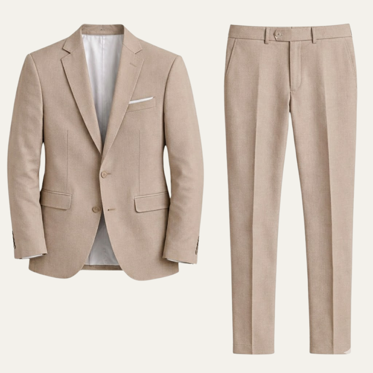 Men’s Two Piece Suit - The Brescia – Slim Fit Blazer and Trousers Formal Set