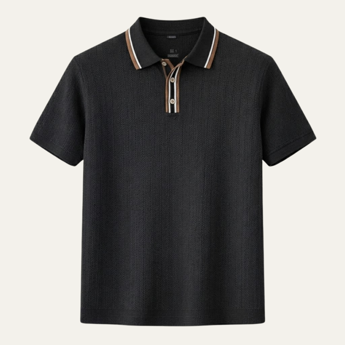 The Lorient Men’s Smart Casual  Knitted Polo Shirt