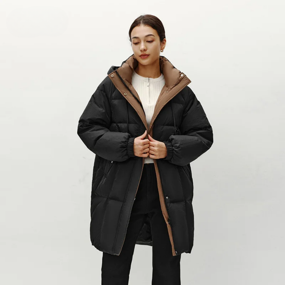Women's Down Filled Long Coat