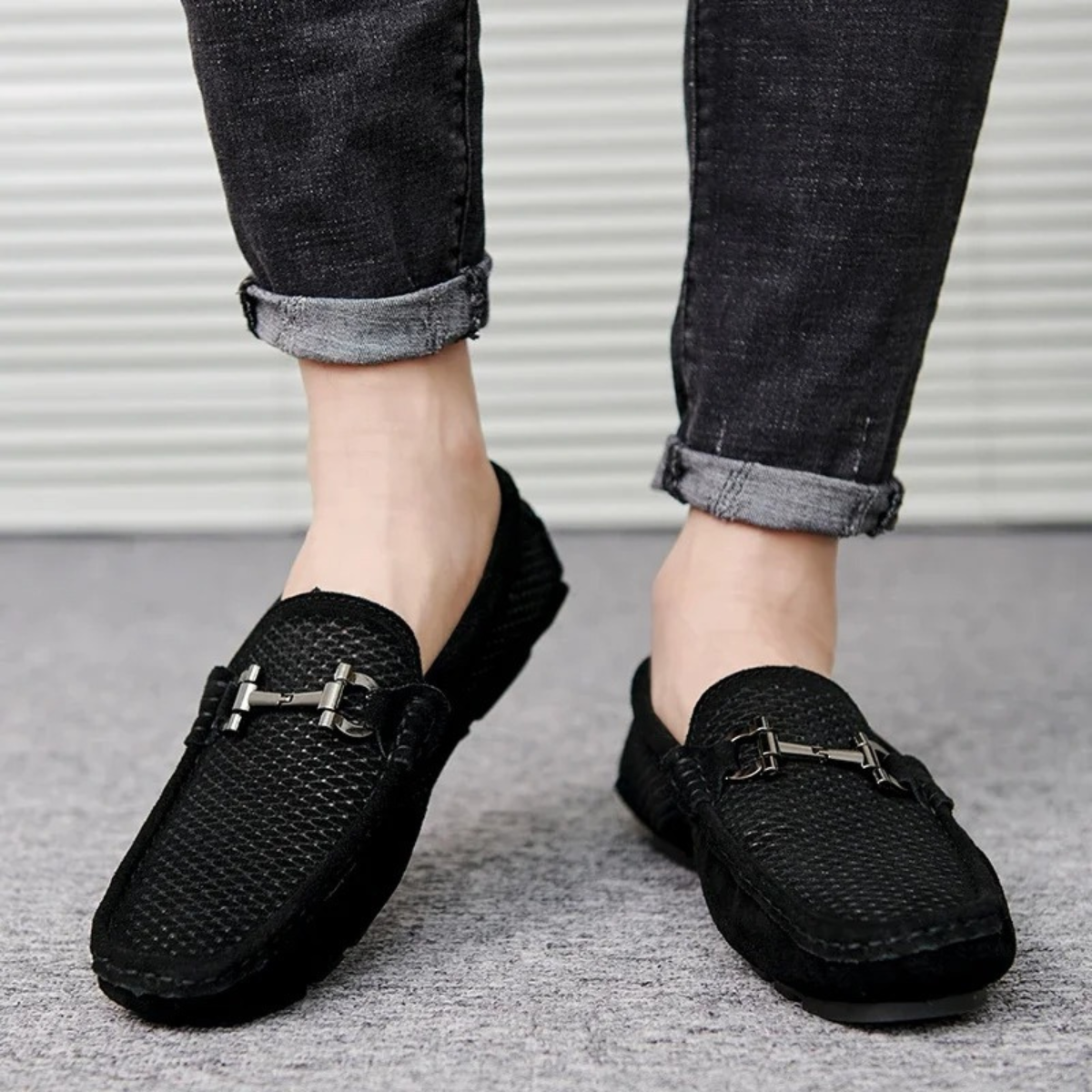 The Tremezzo Men’s Breathable Suede Leather Loafers