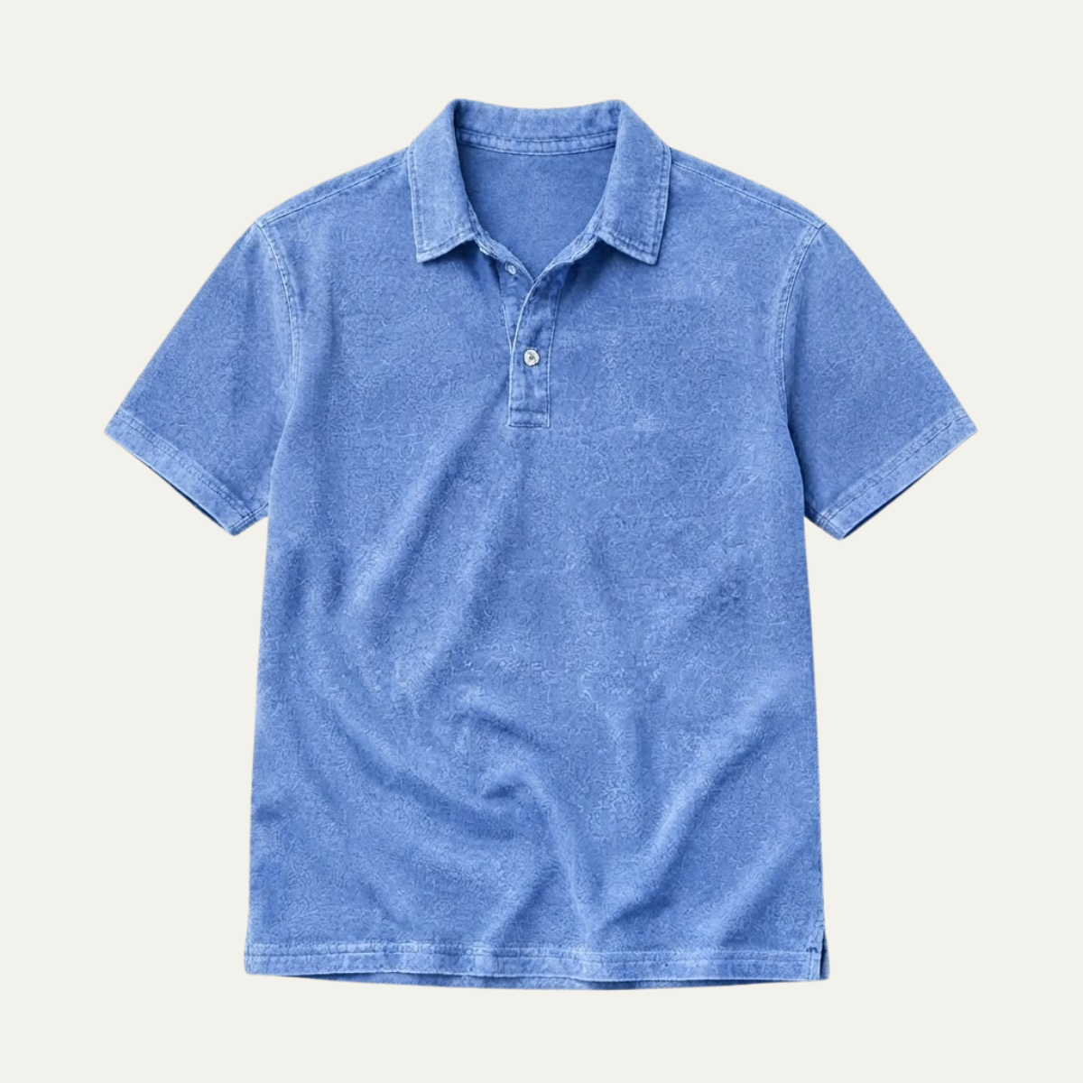 The Sirmione Men's Vintage Cotton Polo Shirt