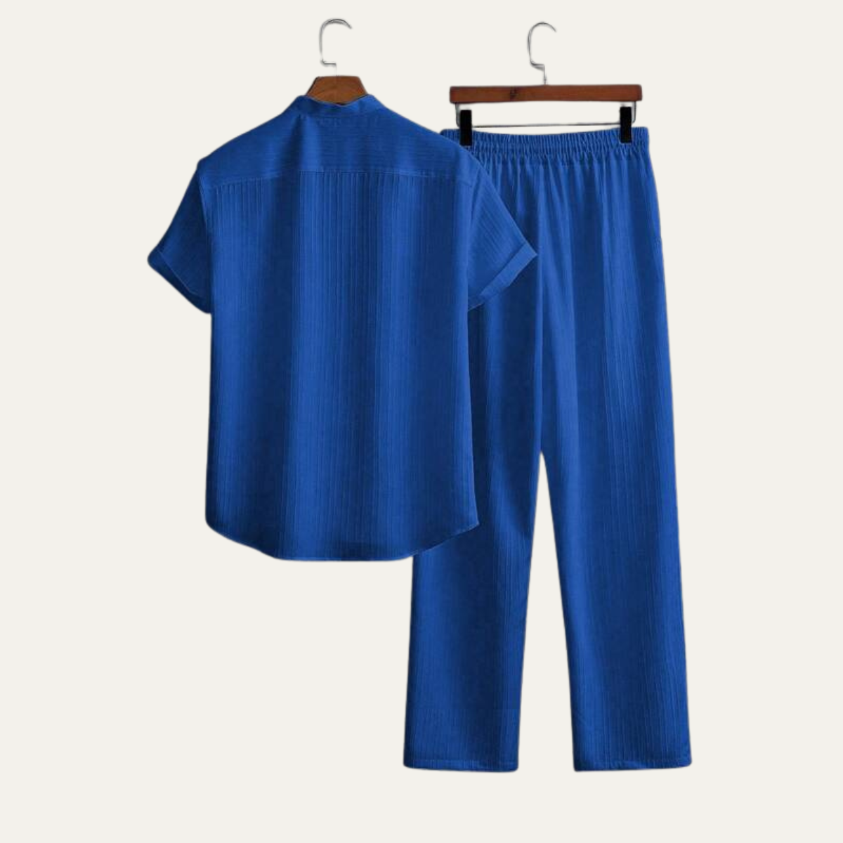 The Pinewater Men’s Linen Summer Trendy Set – Shirt & Trousers