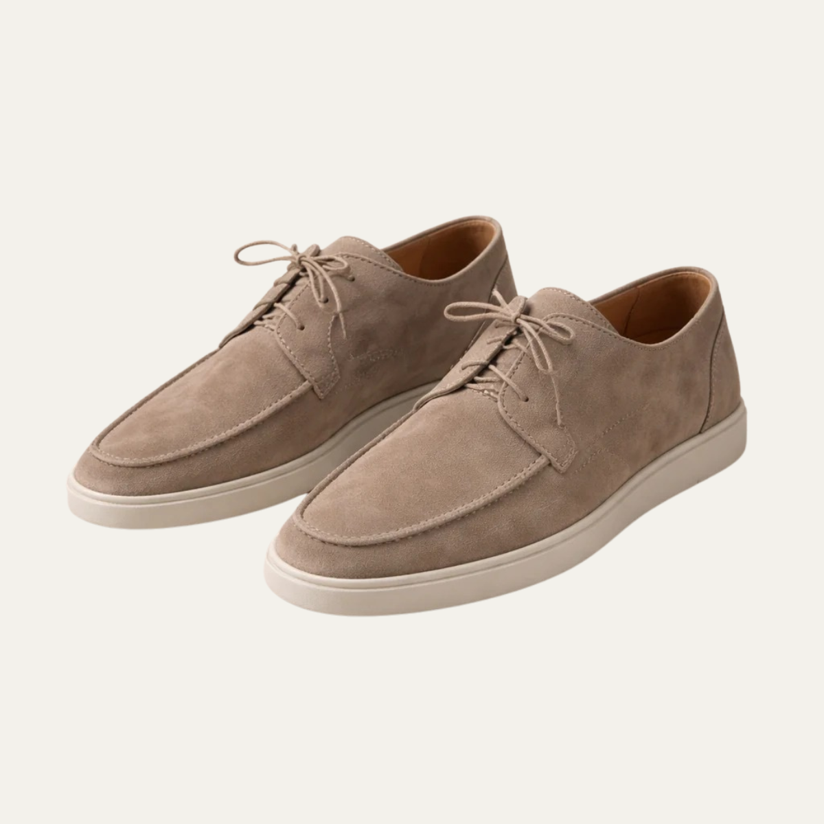 The Bridgehampton Men's Lightweight Lace Up Suede Sneakers