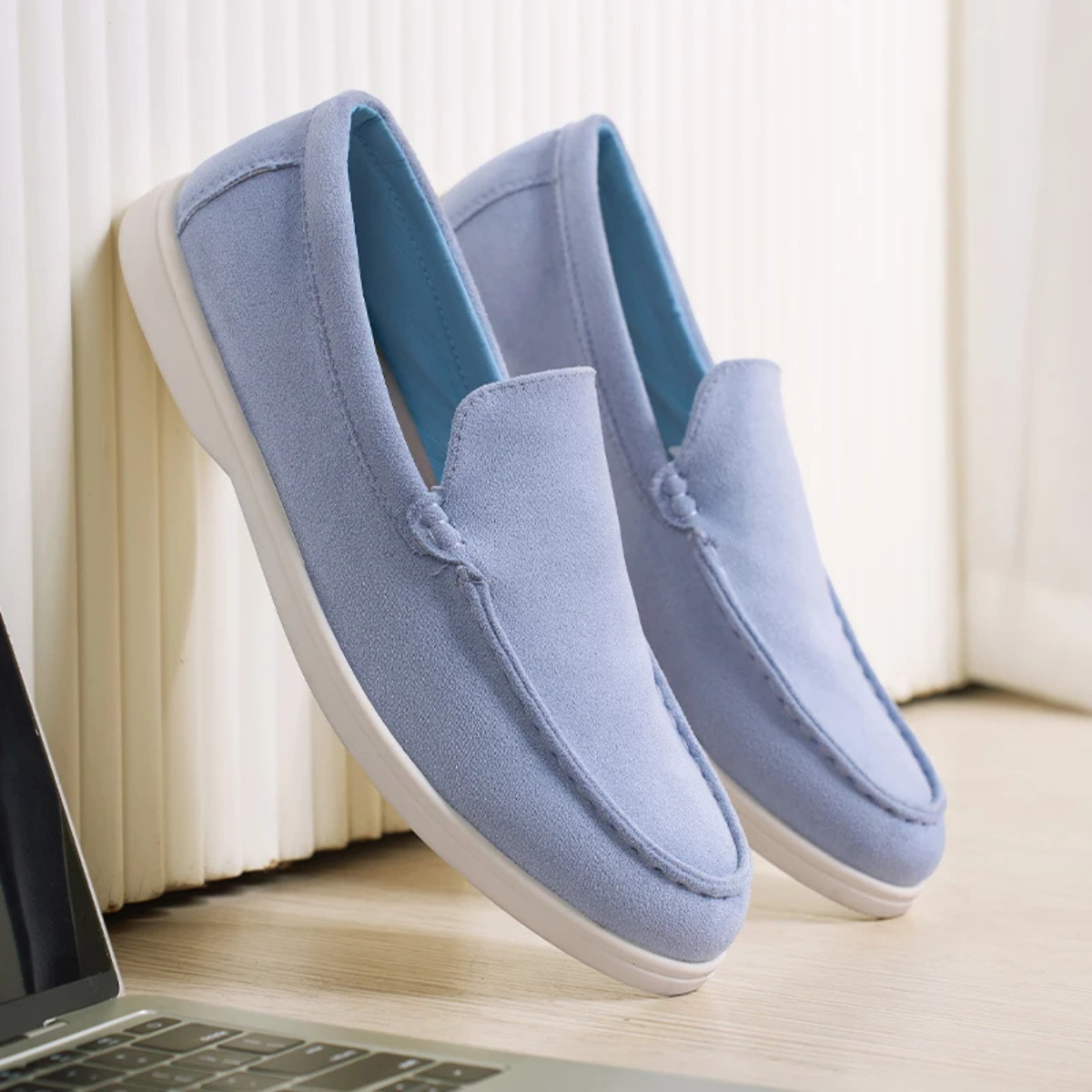The Bondi Men’s Lightweight Slip On Casual Canvas Loafers