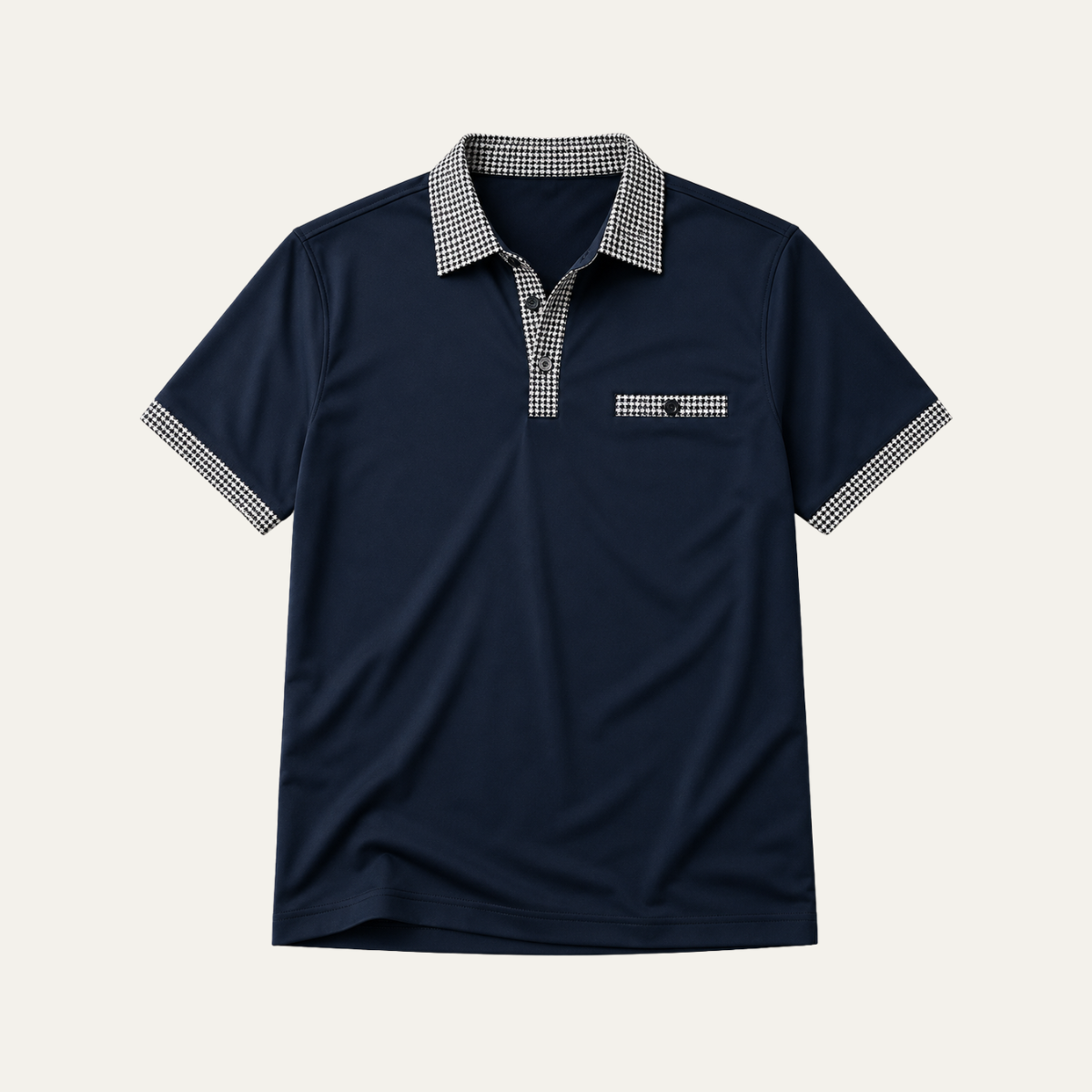 The Glenhaven Men’s Contrast Collar Polo Shirt
