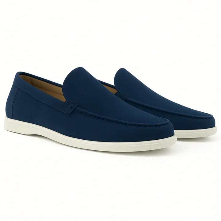 The Saturnia Men's Elegant Suede Slip On Loafers