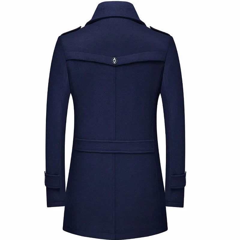 The Dulwich Men's Mid Length Slim Fit Winter Coat