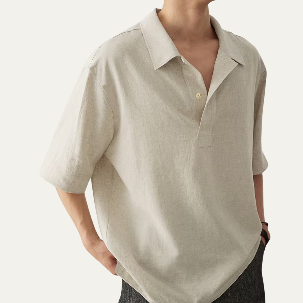 The Amalfi Men’s Breathable Short Sleeve Polo Shirt