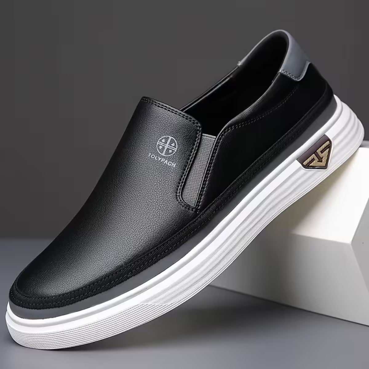 The Genova Men’s Lightweight Non Slip Casual Loafers