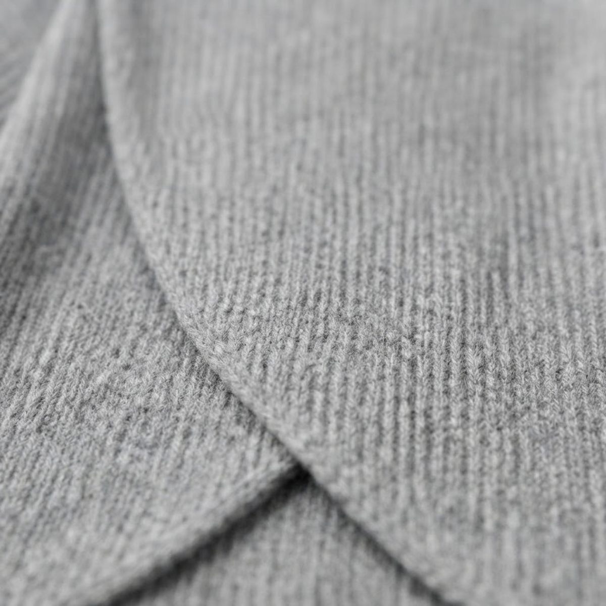 Women's Ribbed Jumpers with Asymmetrical Slit Hem