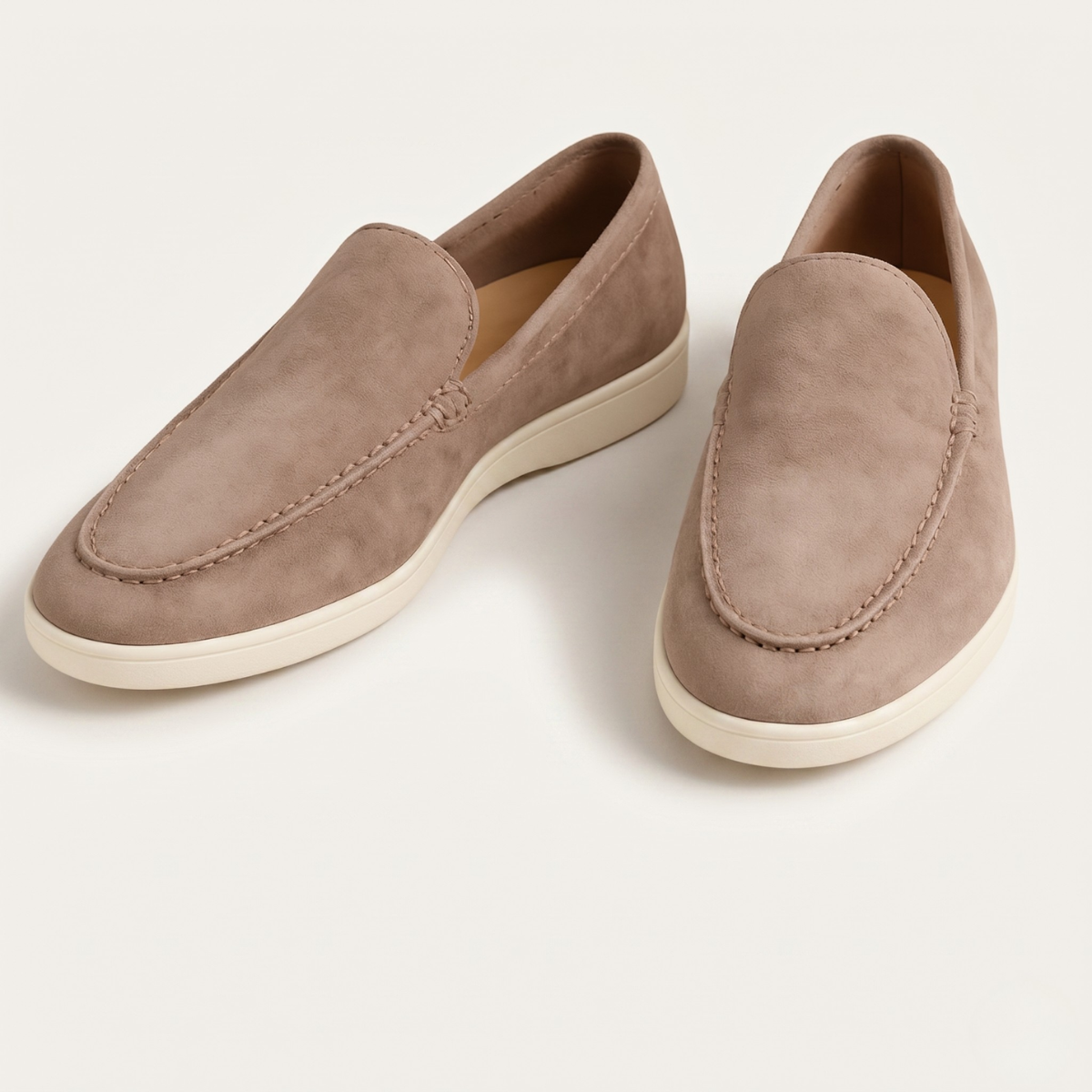 The Ashbourne Suede Loafers for Men