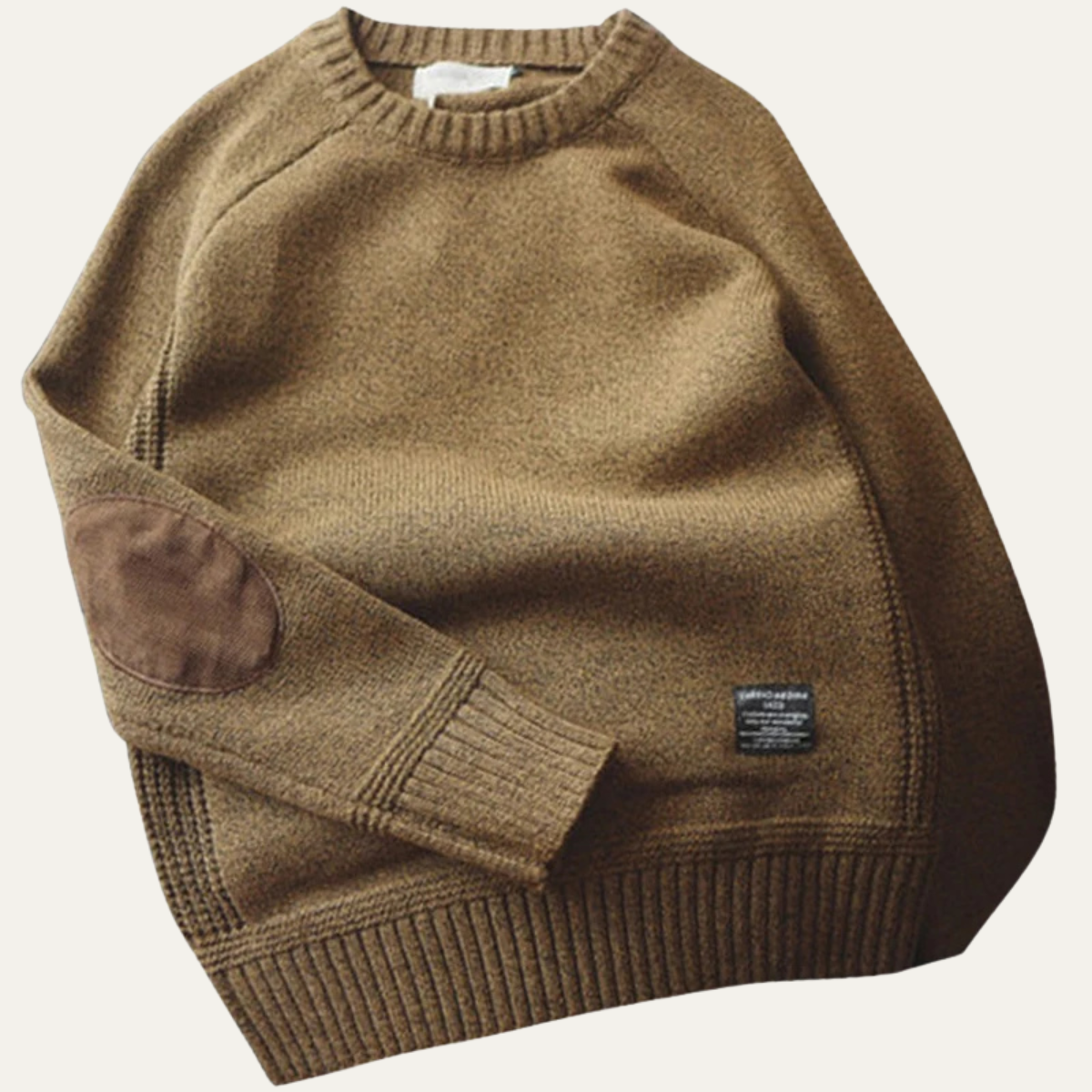 The Briarwood Men’s Oversized Knit Jumpers with Elbow Patches