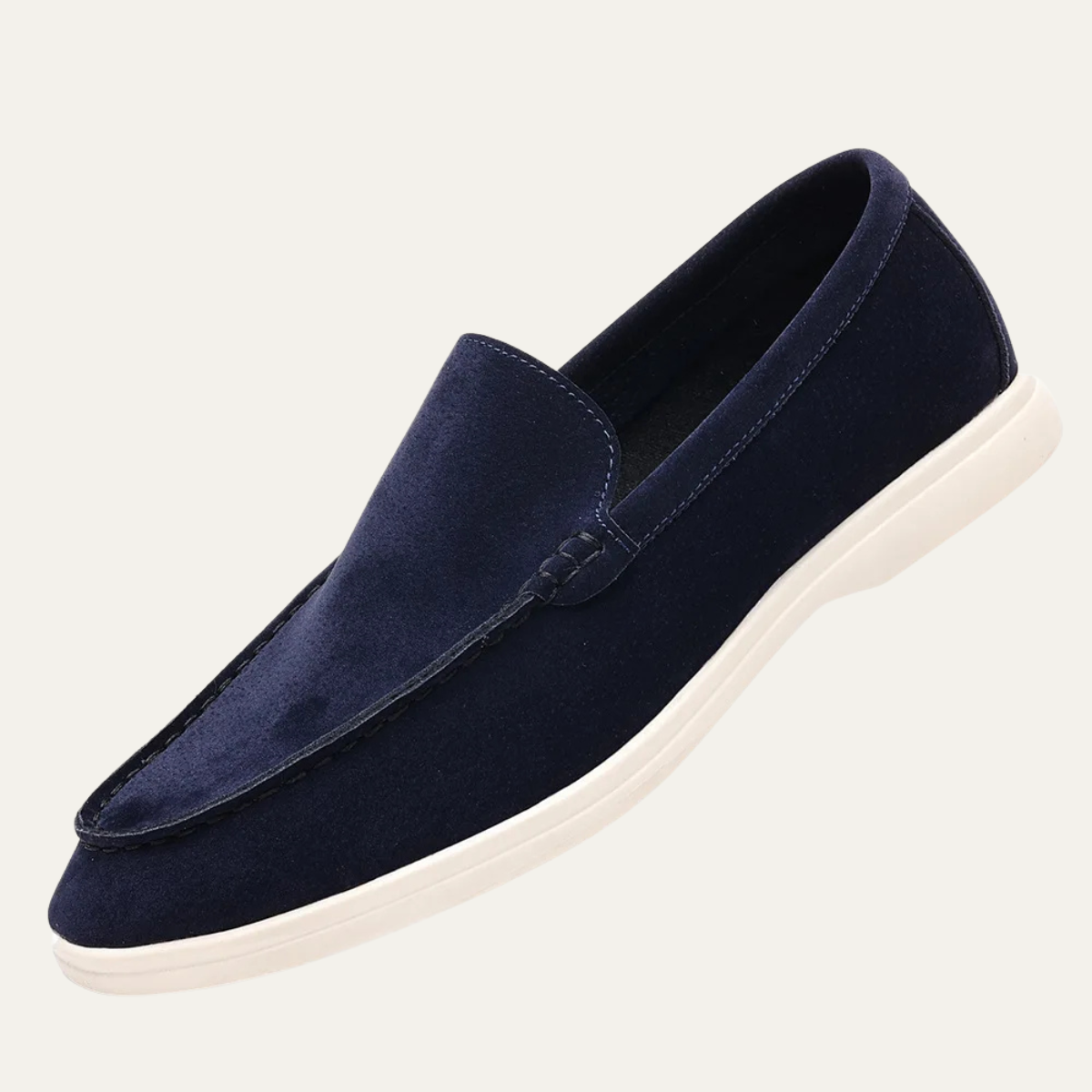 The Cardiff Men’s Suede Slip On Dress Loafers