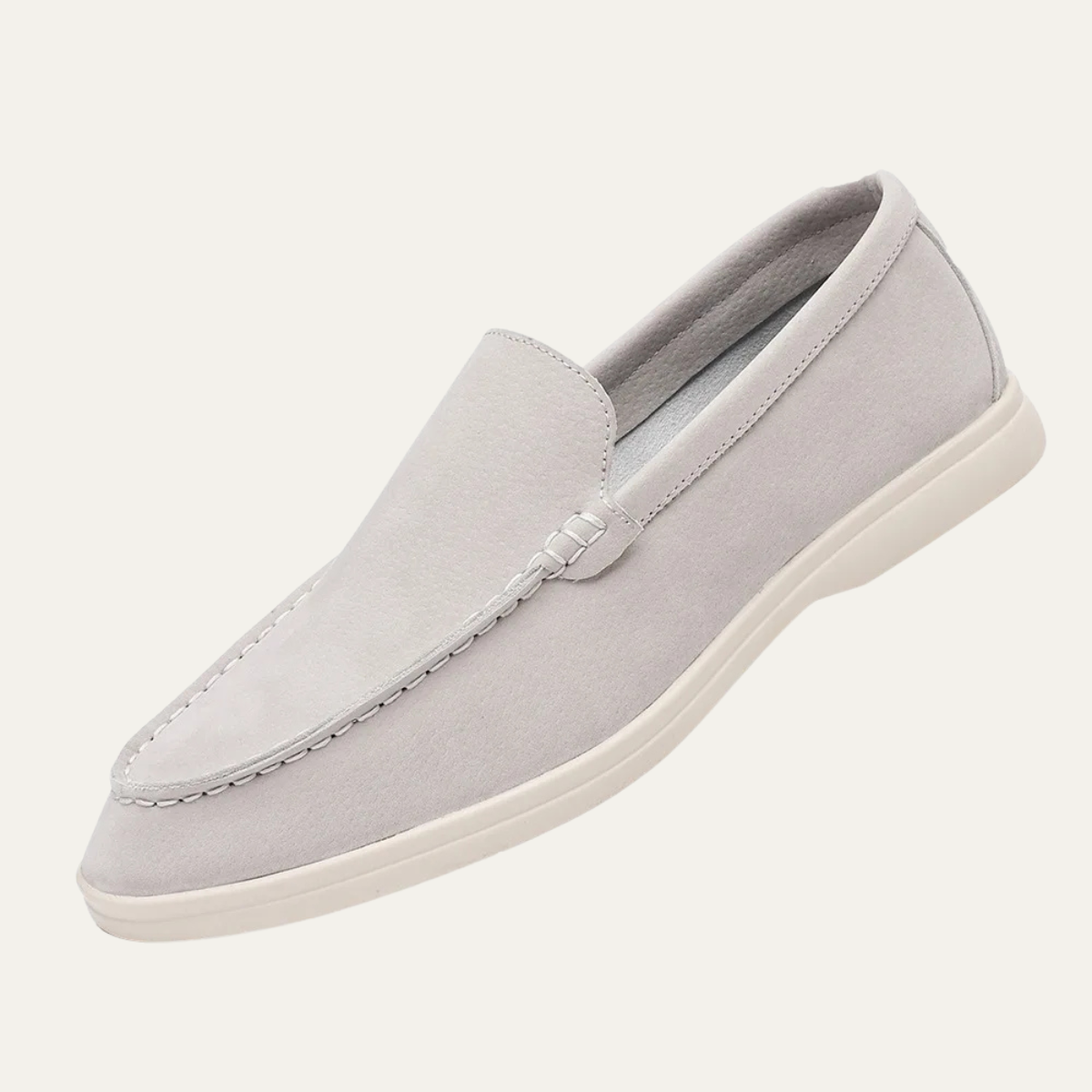 The Cardiff Men’s Suede Slip On Dress Loafers