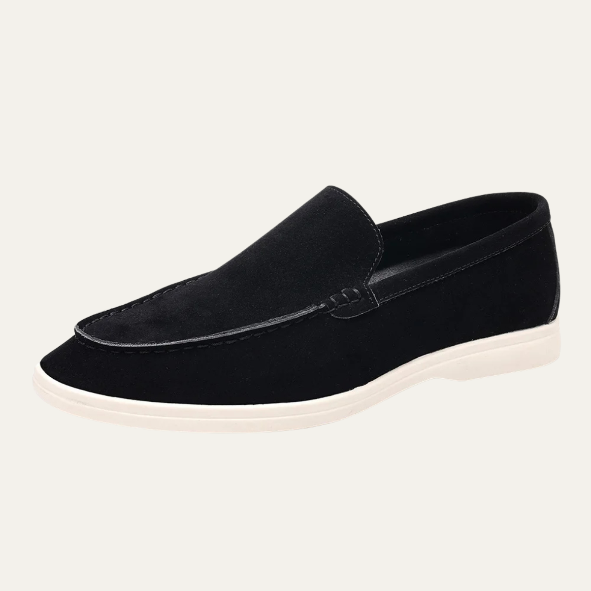 The Cardiff Men’s Suede Slip On Dress Loafers