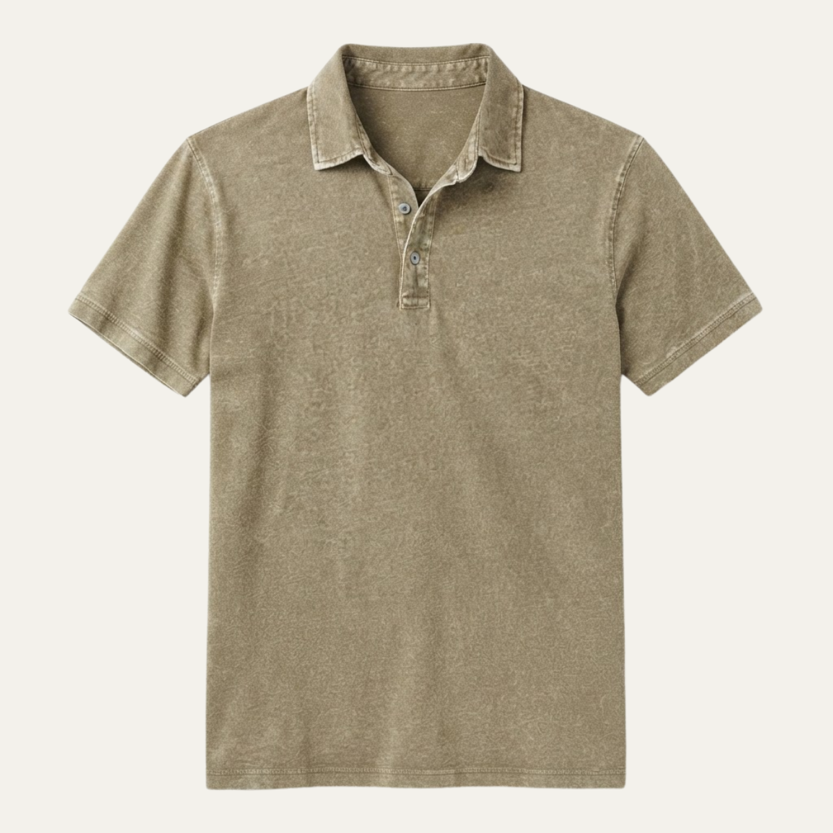 The Sirmione Men's Vintage Cotton Polo Shirt