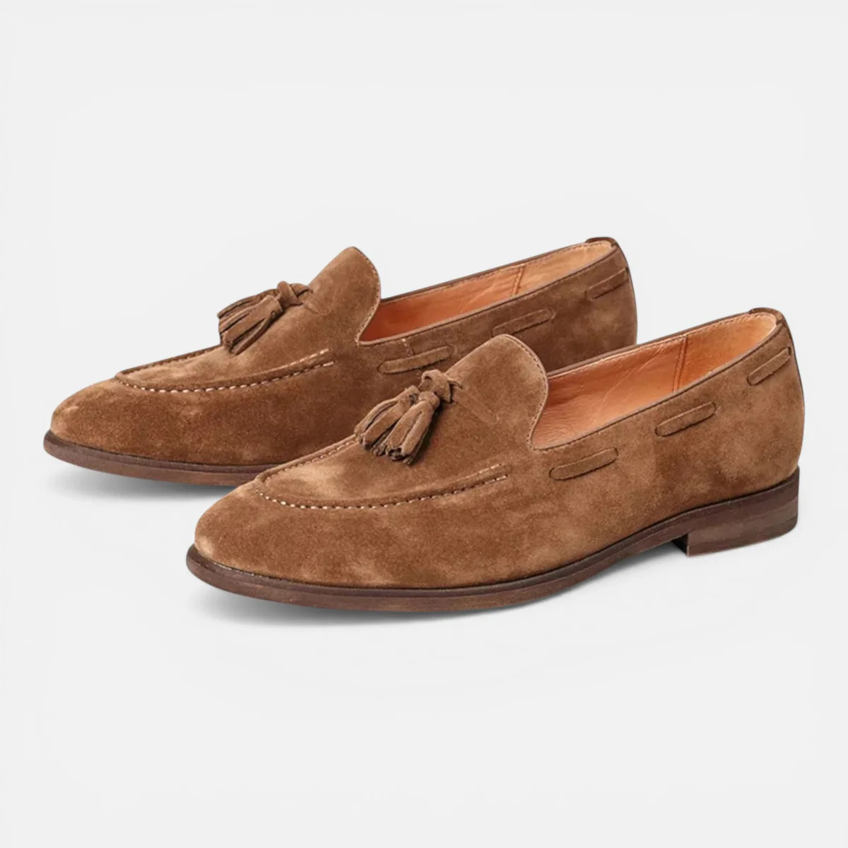 Men’s Faux Leather Tassel Loafers