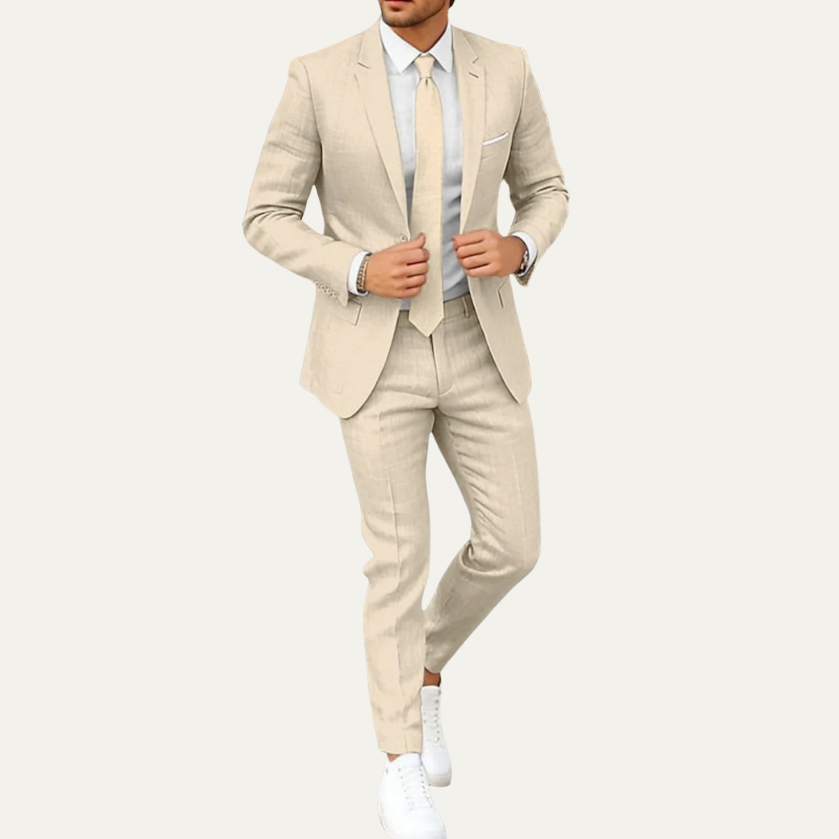 Men’s Lightweight Formal Wedding & Business Suit Set
