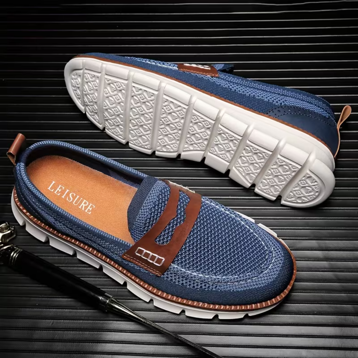 The Taormina Men’s Breathable Slip On Loafers