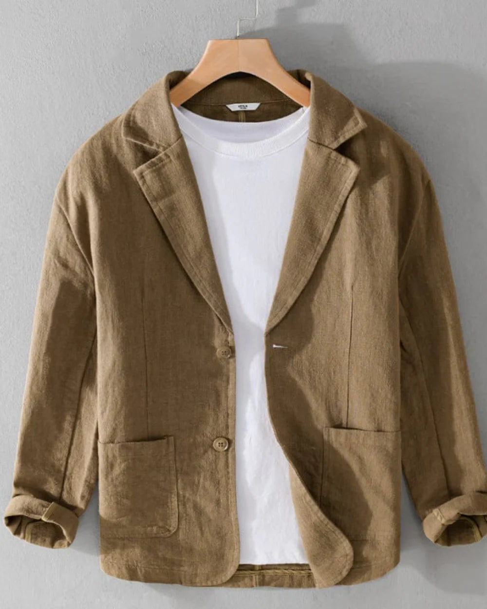 The Newport Men's Lightweight Casual Linen Blazer