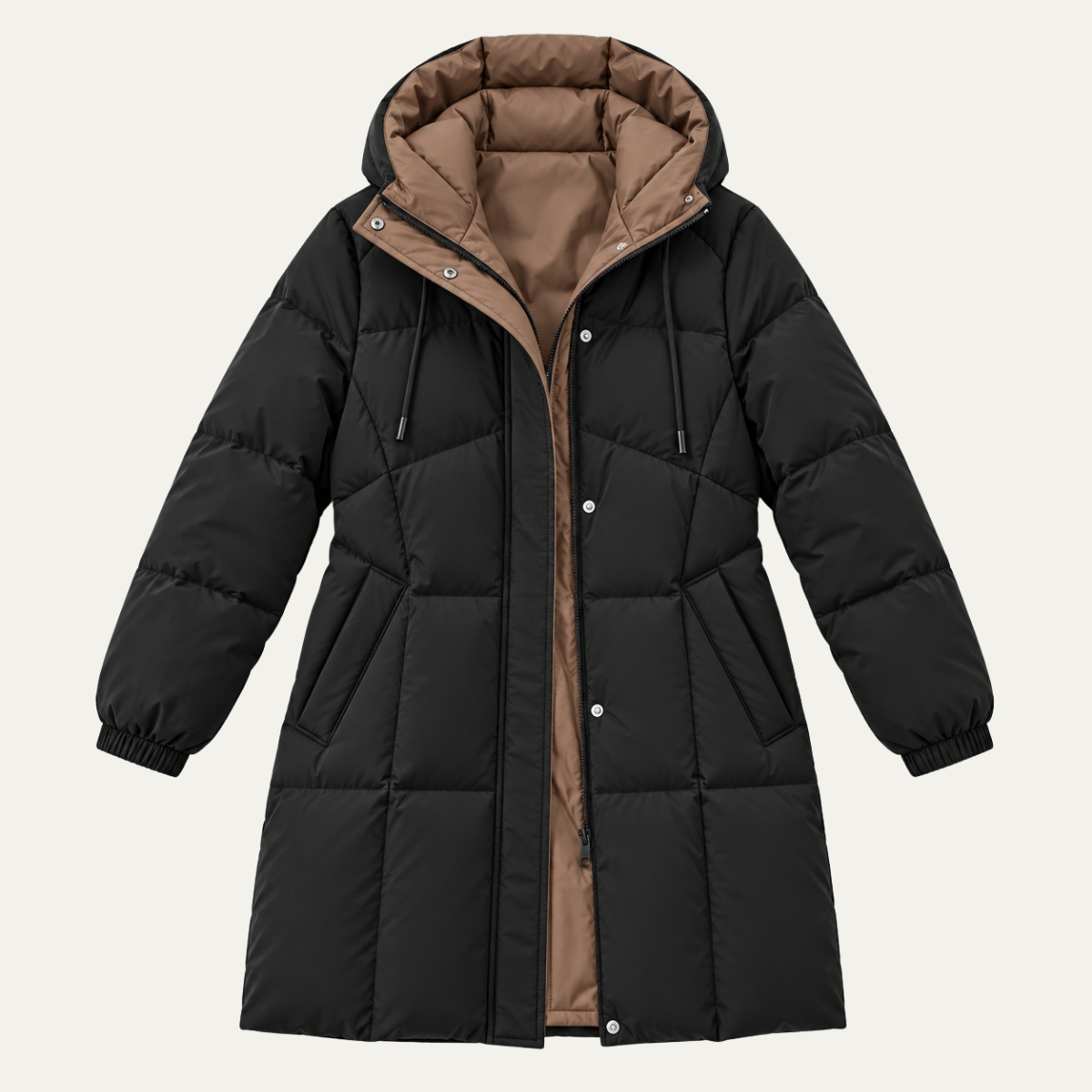 Women's Down Filled Long Coat