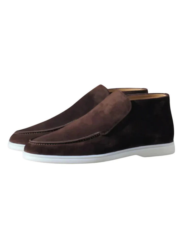 The Argentario Men's Premium Suede Mid Top Loafers