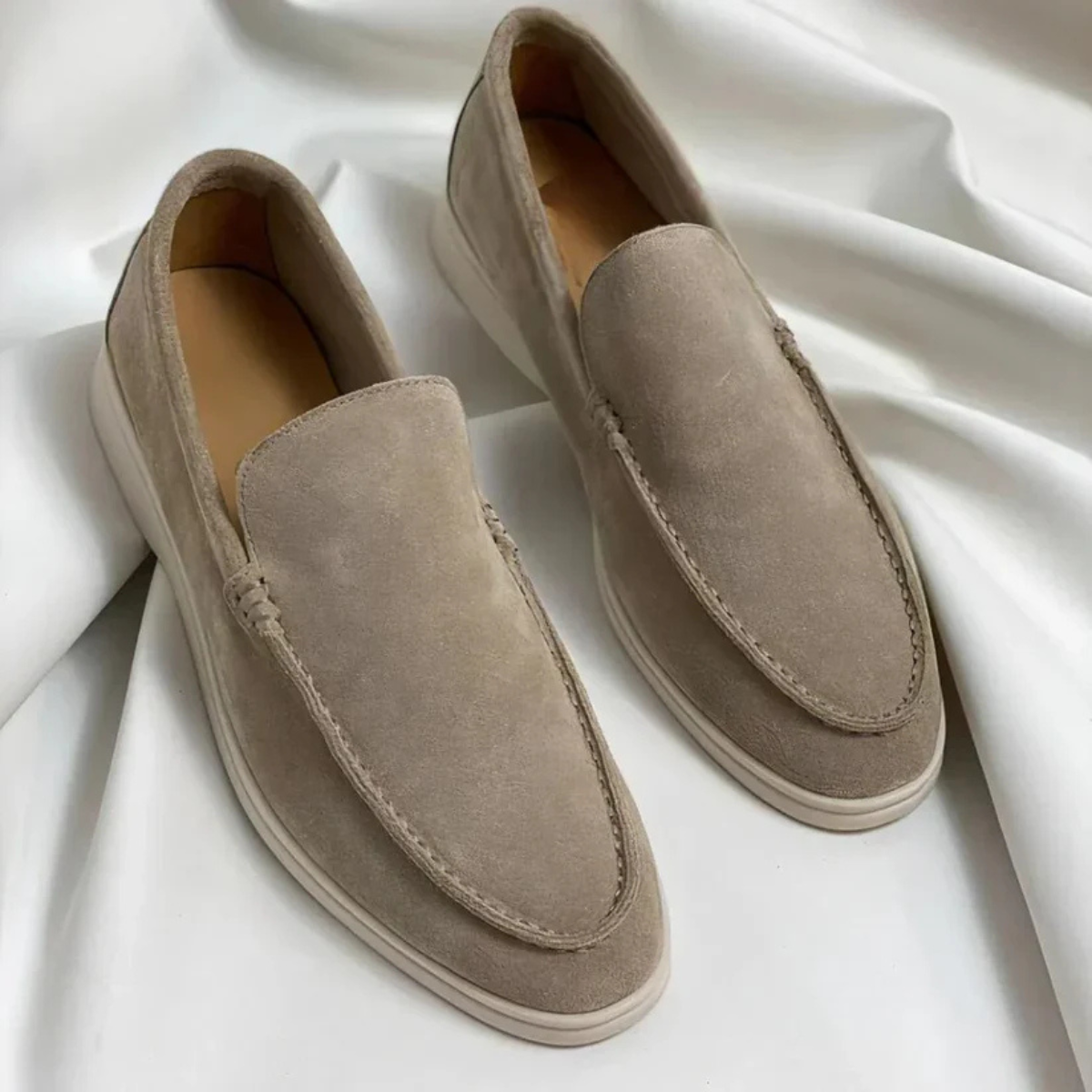 The Edina Men's Premium Suede Slip On Loafers