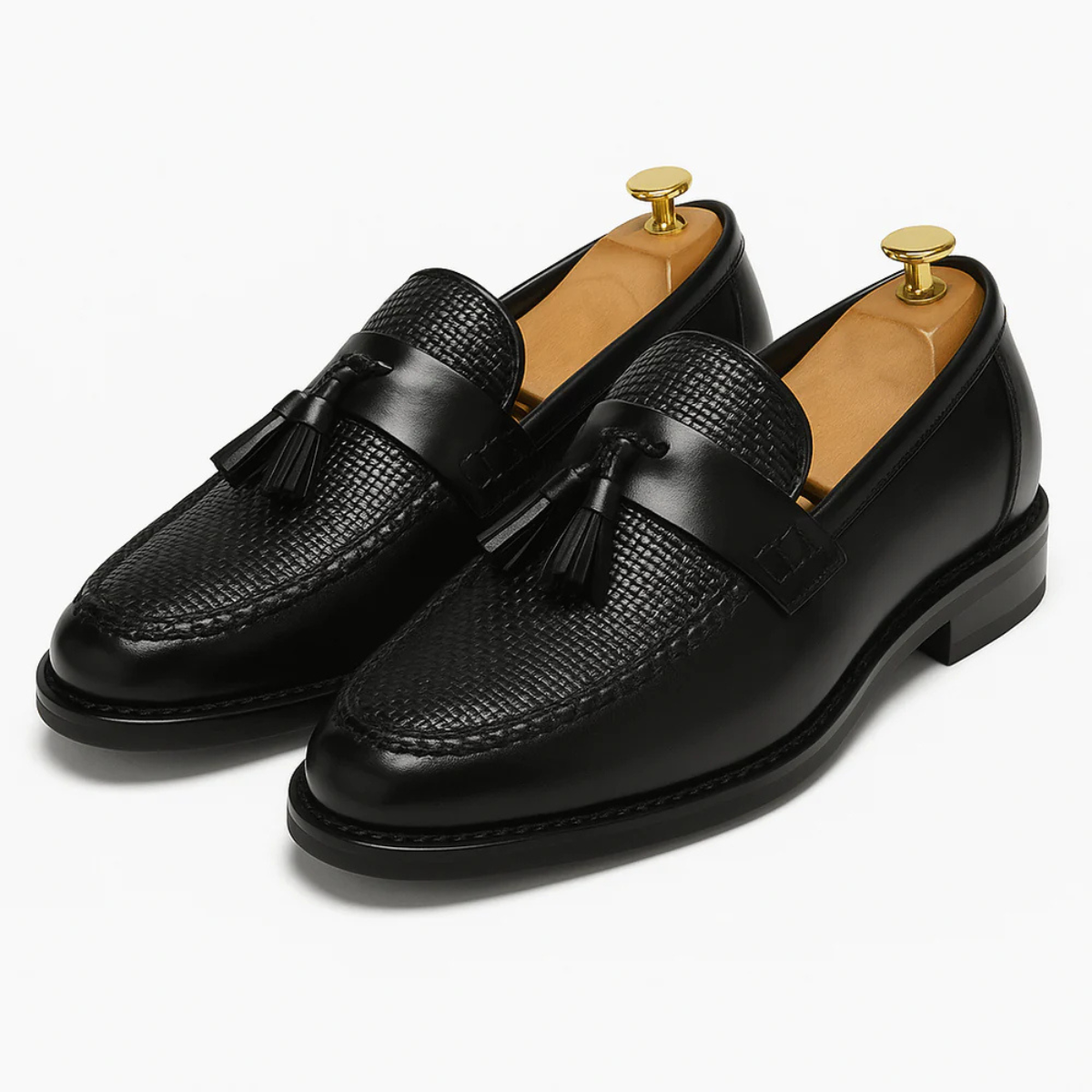 The Lexington Men’s Classic Tassel Faux Leather Loafers