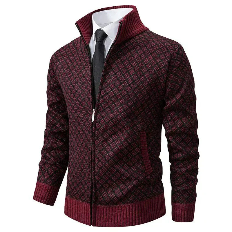 The Columbus Men's Smart Zip Cardigan