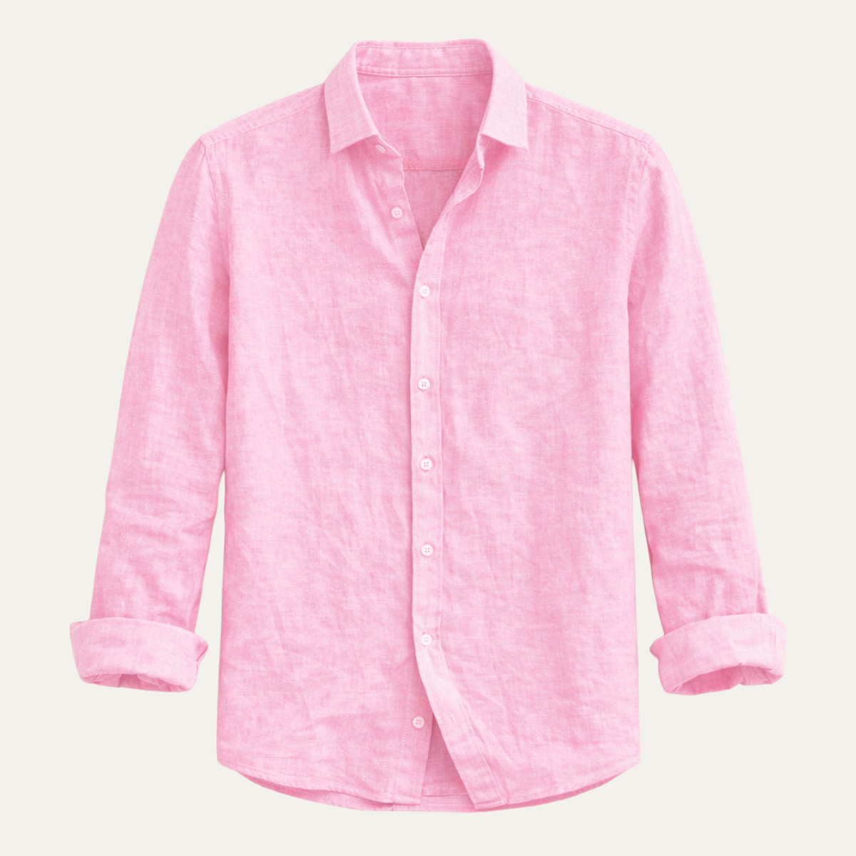 The Soriano Men’s Soft Lightweight Button Up Linen Shirt