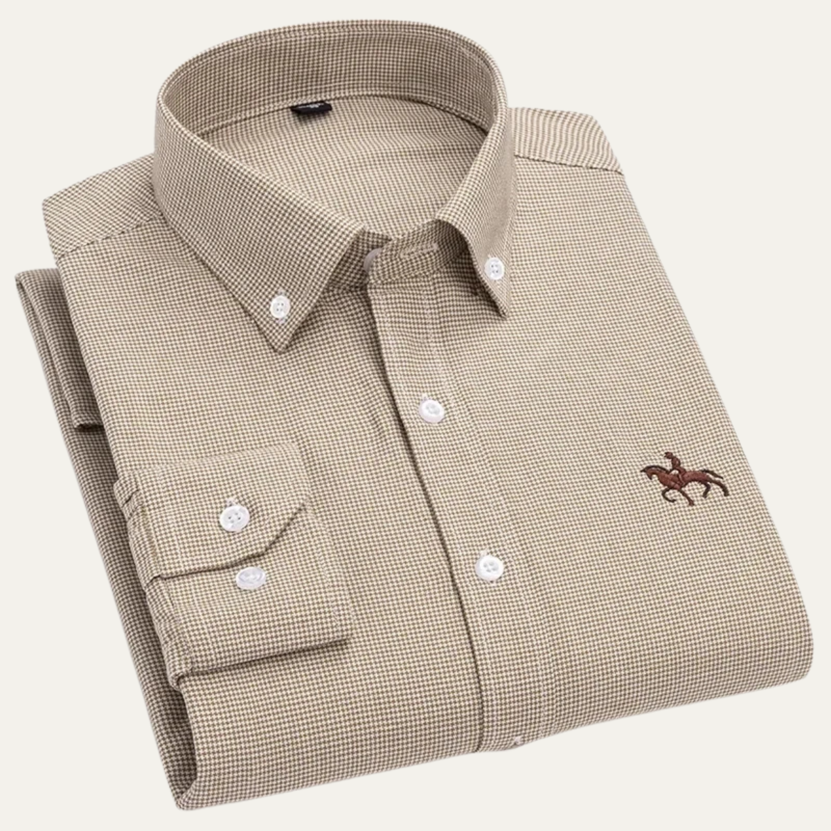 The Rennes Men’s Regular Fit Cotton Dress Shirt