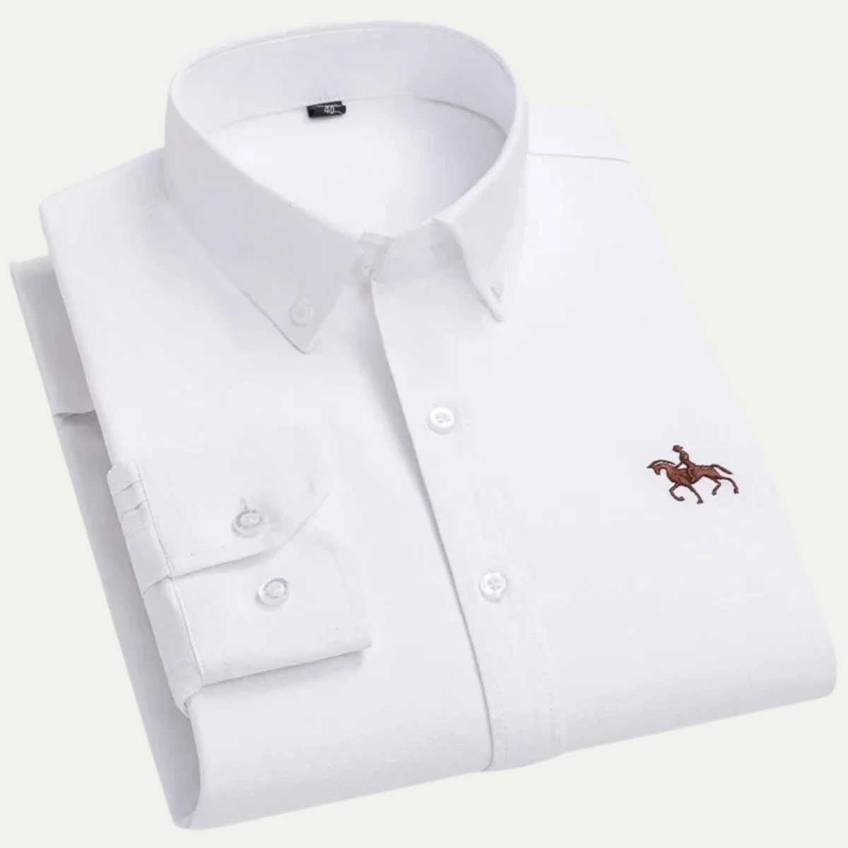 The Rennes Men’s Regular Fit Cotton Dress Shirt