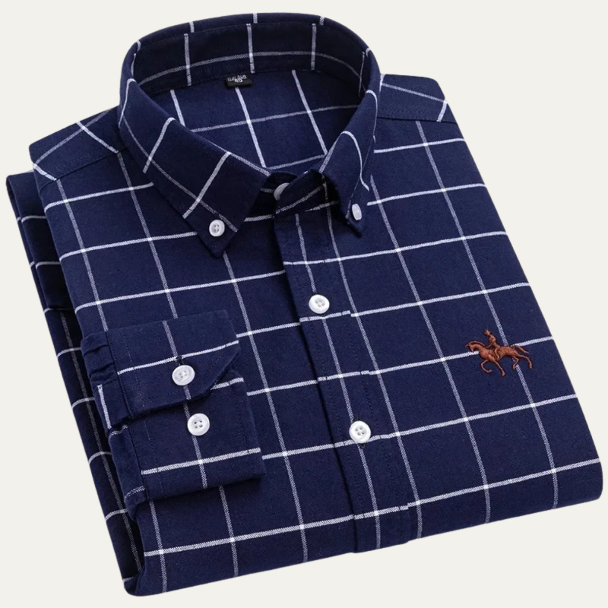 The Rennes Men’s Regular Fit Cotton Dress Shirt