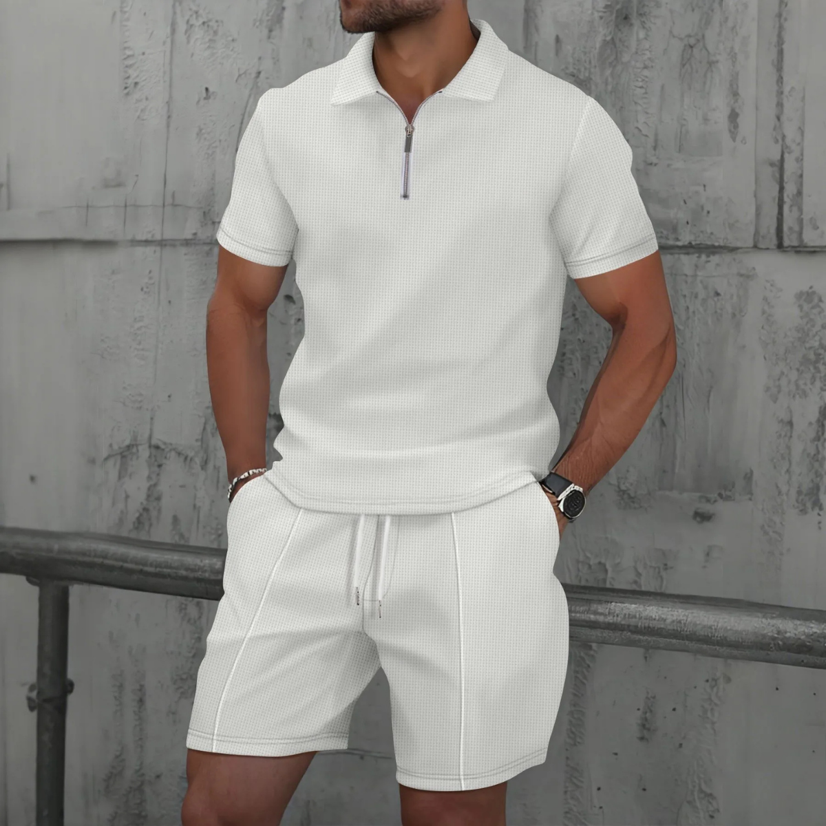 The Holkham Men’s Lightweight Linen Drawstring Shorts