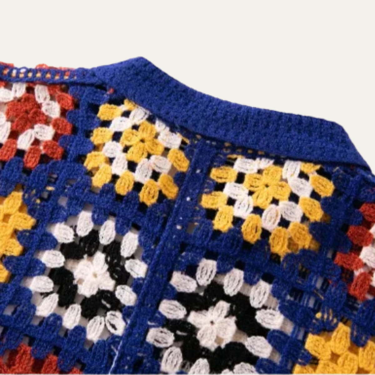 The Foligno Men’s Relaxed Fit Crochet Shirt
